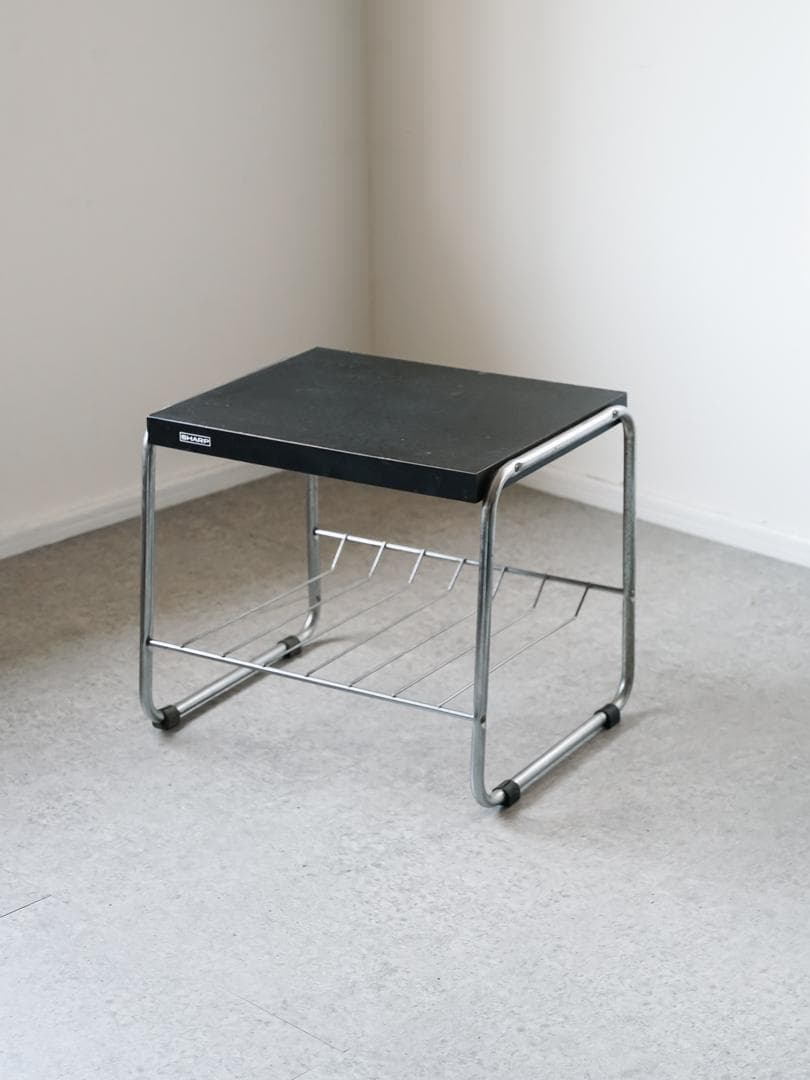 70-80's SHARP vintage アイアンフレーム サイドテーブル