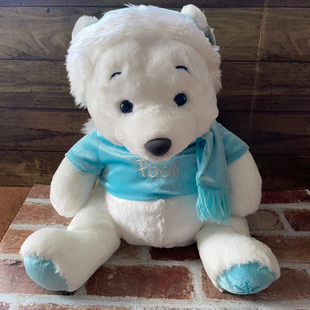 【美品】Pooh hand puppet プーさん　ハンドパペット　ぬいぐるみ