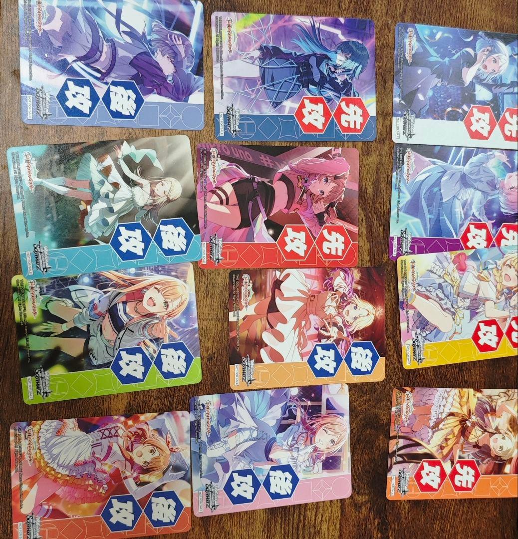 ヴァイスシュヴァルツ 学園アイドルマスター RR以下 4コン B版統一 TD付き