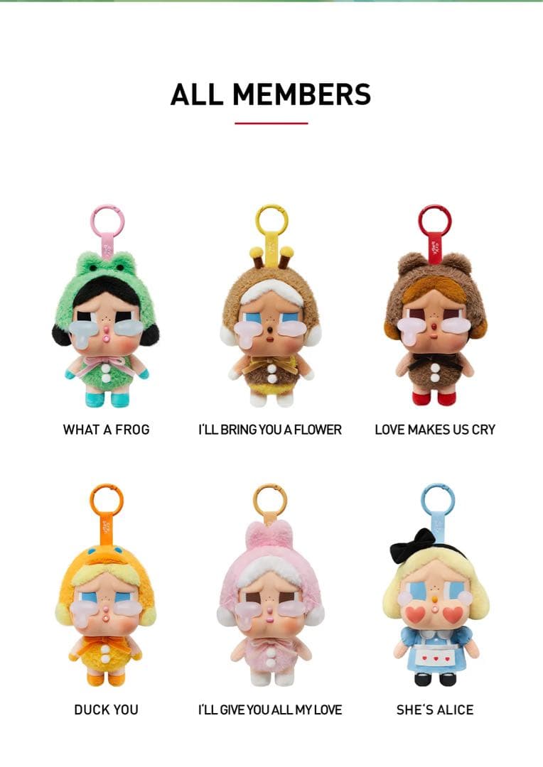 正規品　CRY BABY CRYING AGAIN LABUBU POPMART