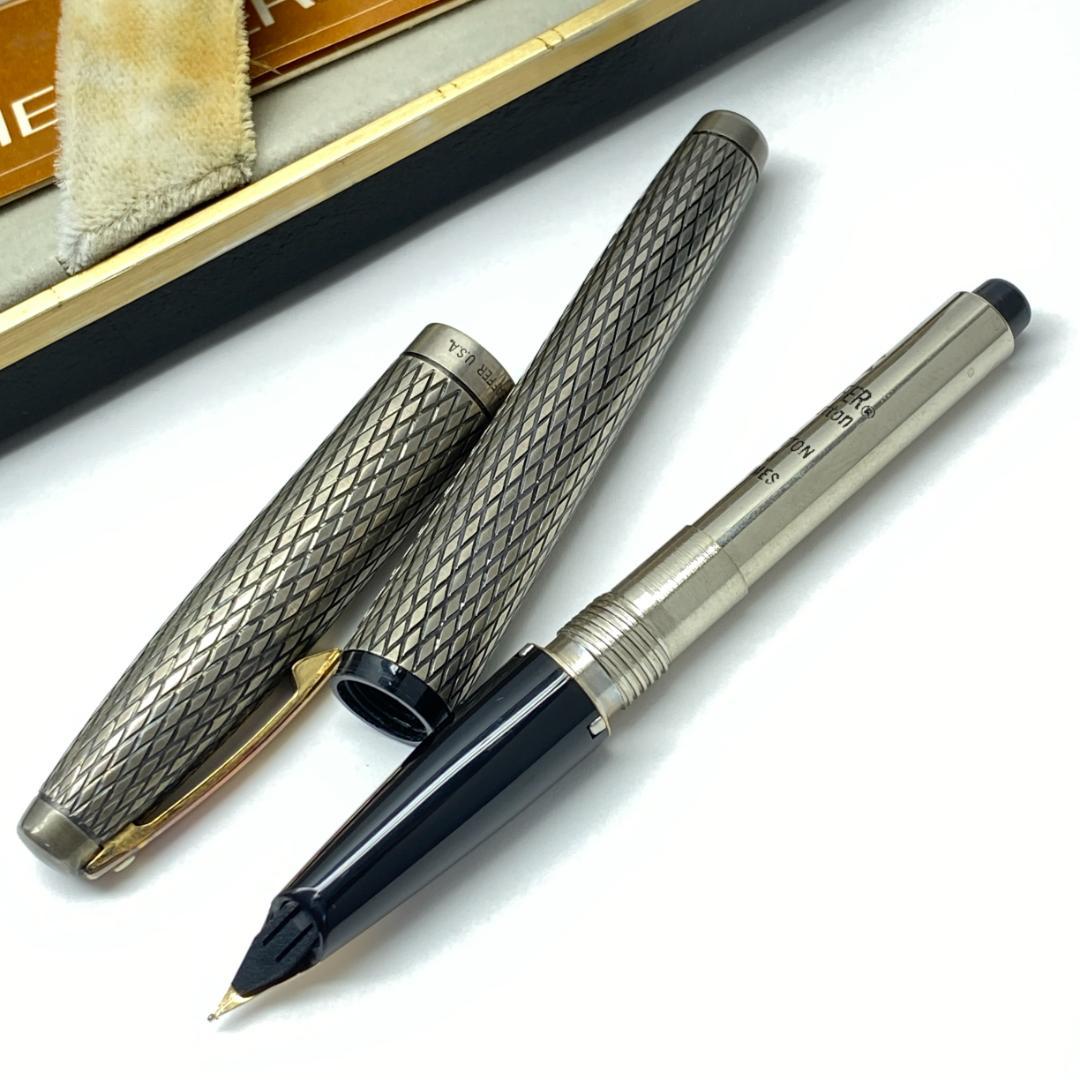 シェーファー万年筆 14金ペン先 STERLING SILVER