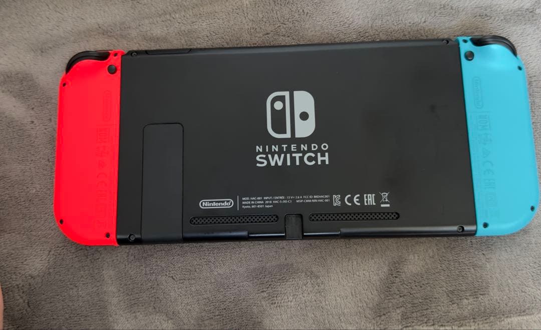 F*l様 Nintendo Switch ネオンレッド/ブルー ＋ハードケース