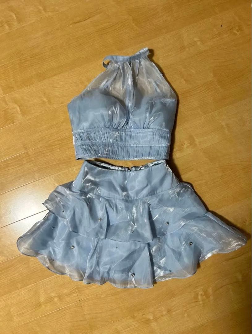 【ビジュー取れあり】ROBE deFLEURS ローブドブルール　セットアップ