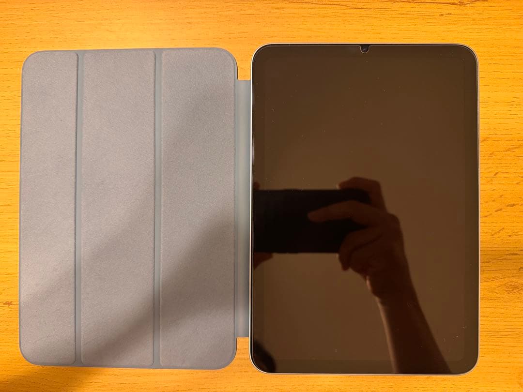 iPad mini 第7世代 128GB Wi-Fiモデル ブルー 本体カバー付