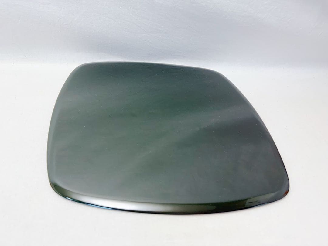 未使用 華道具 前端雅峯作 木製 朱、青花台 敷板 薄板 2枚組 栞 元箱