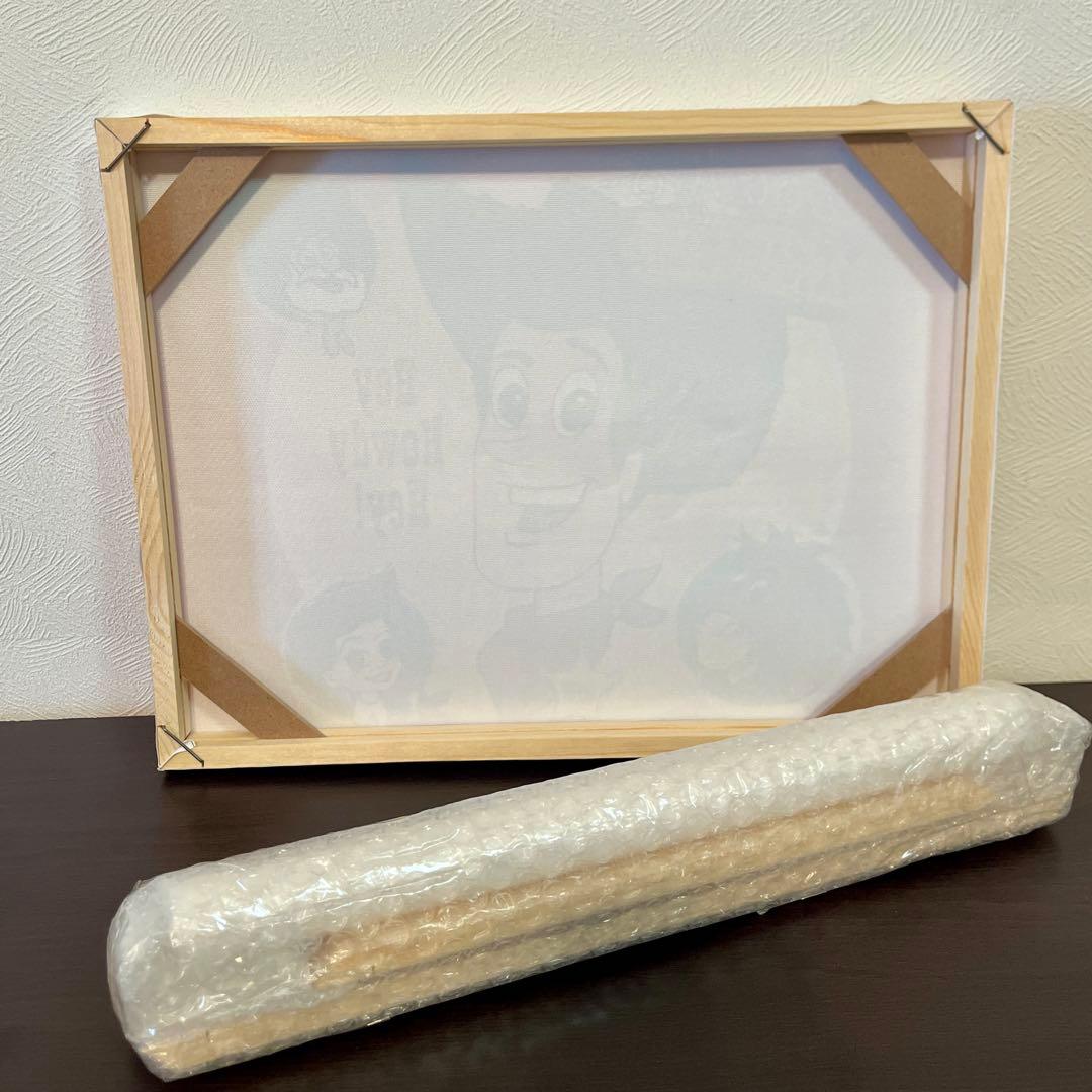 トイストーリー ラウンドアップ キャンバス 画風 絵画