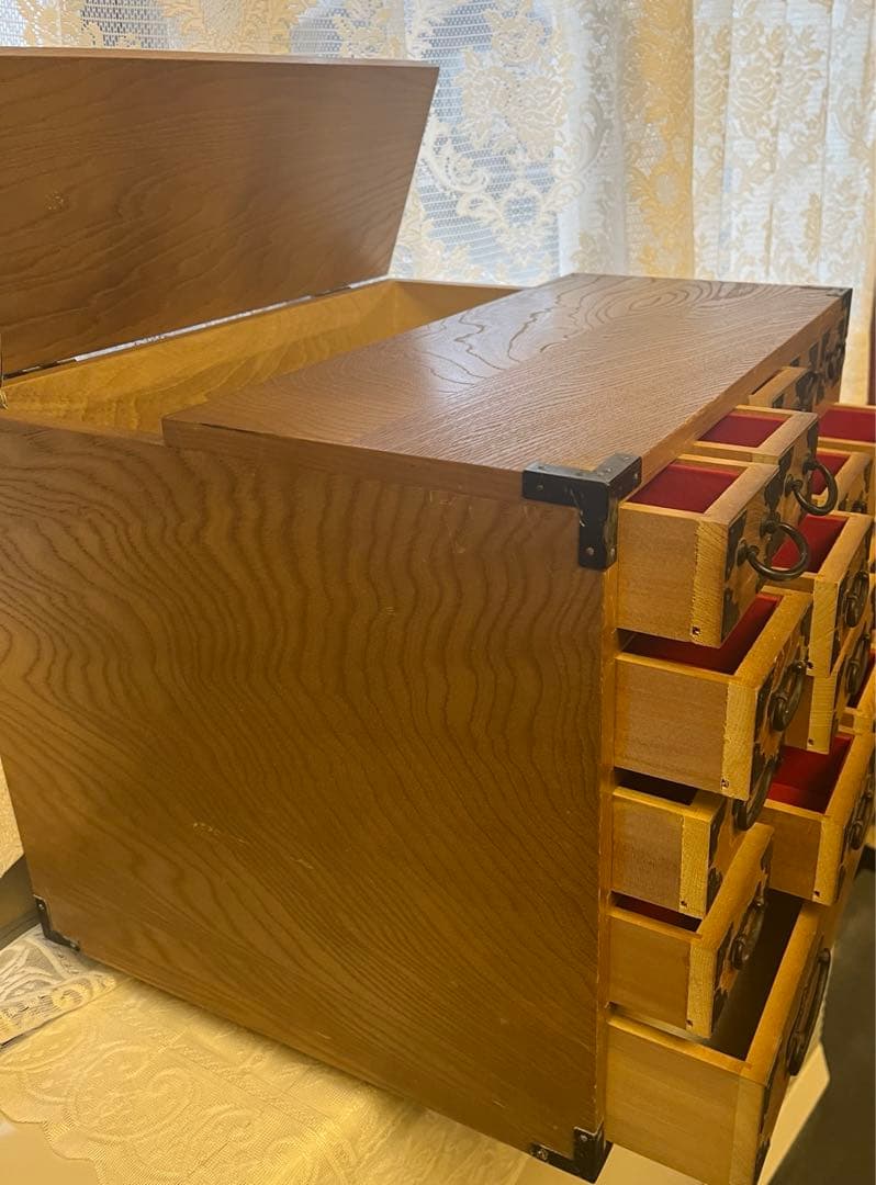 アンティーク　百味箪笥　小物入れ