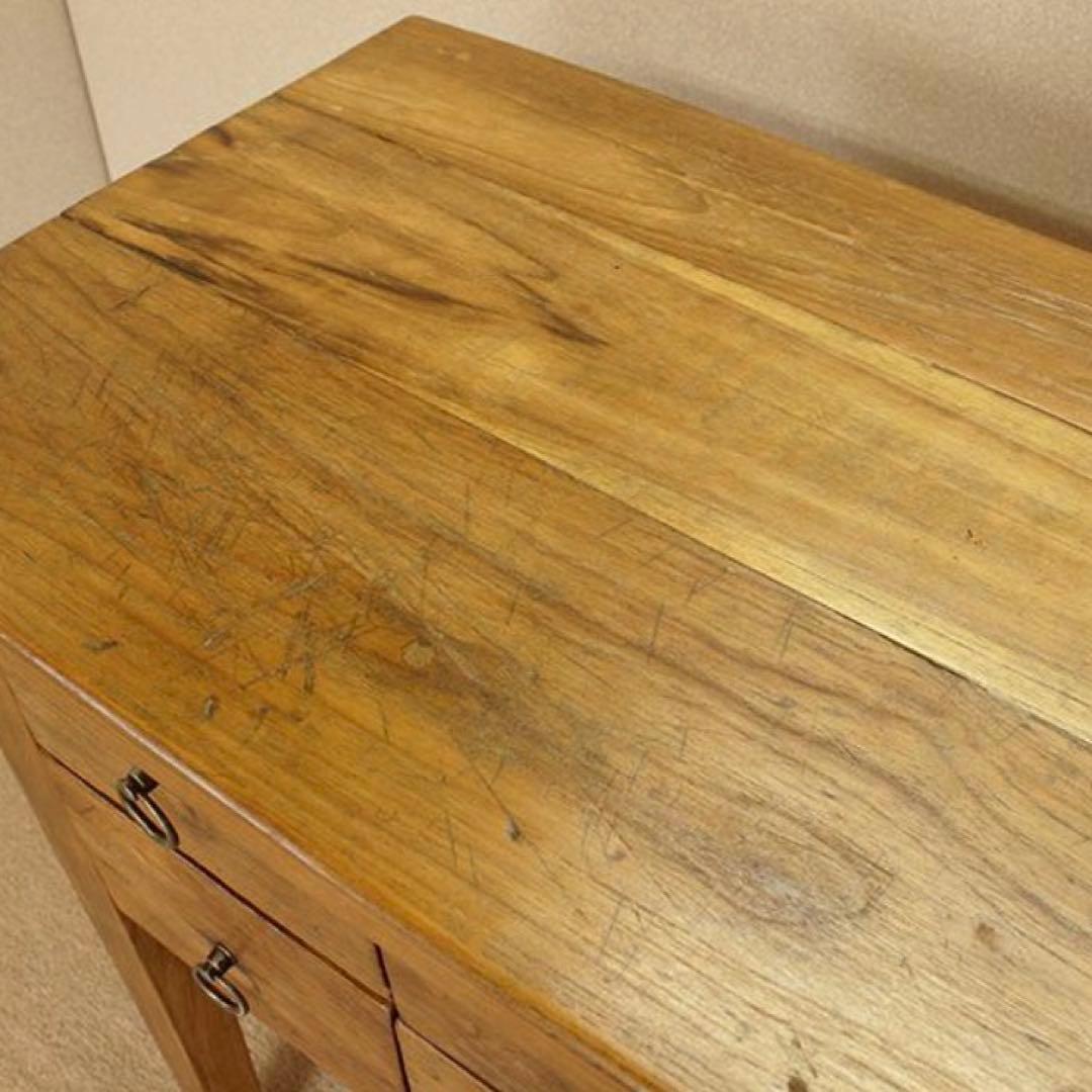 オールドチーク　コンソールテーブル チェスト　アンティーク　ヴィンテージ