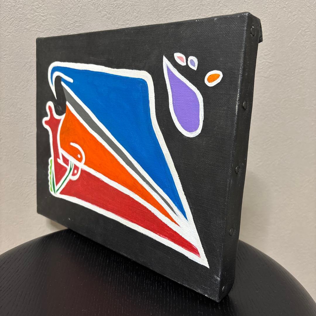 【絵画原画】アクリルガッシュ　27.5センチ×22センチ