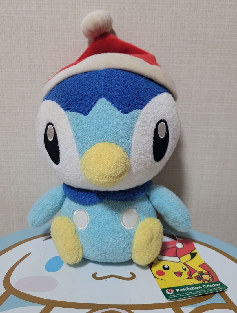 公*o様 ポッチャマ　ポケモンセンター限定　クリスマス　ぬいぐるみ