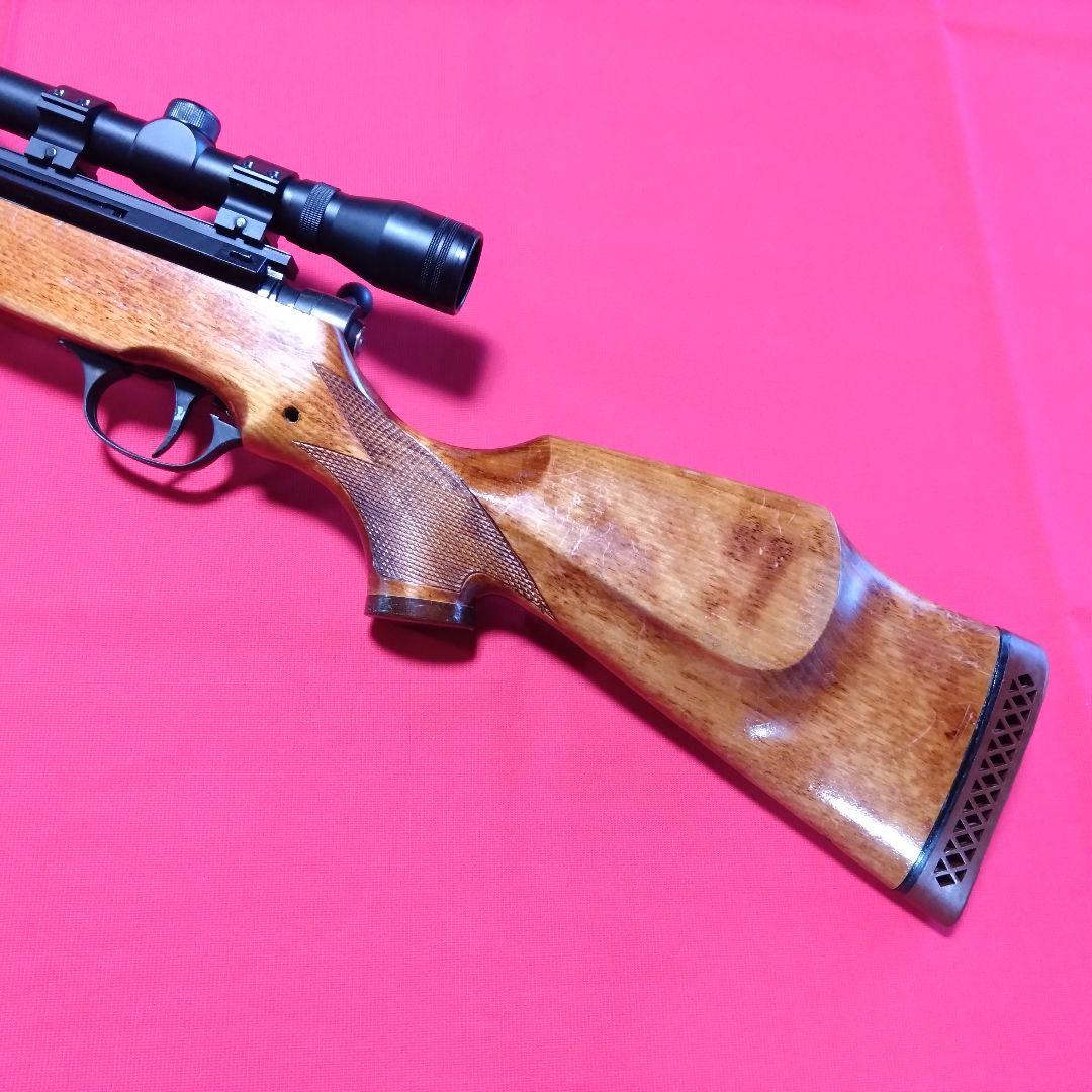 マルコシ スーパー9 プロ カスタム 木製ストック エアガン ライフル