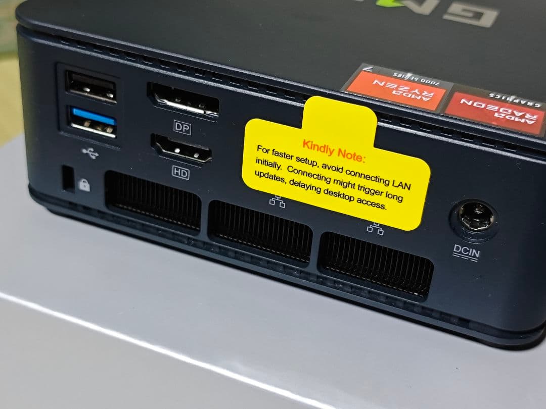 GMKtec Nukbox K6 ミニPC ベアボーンキット