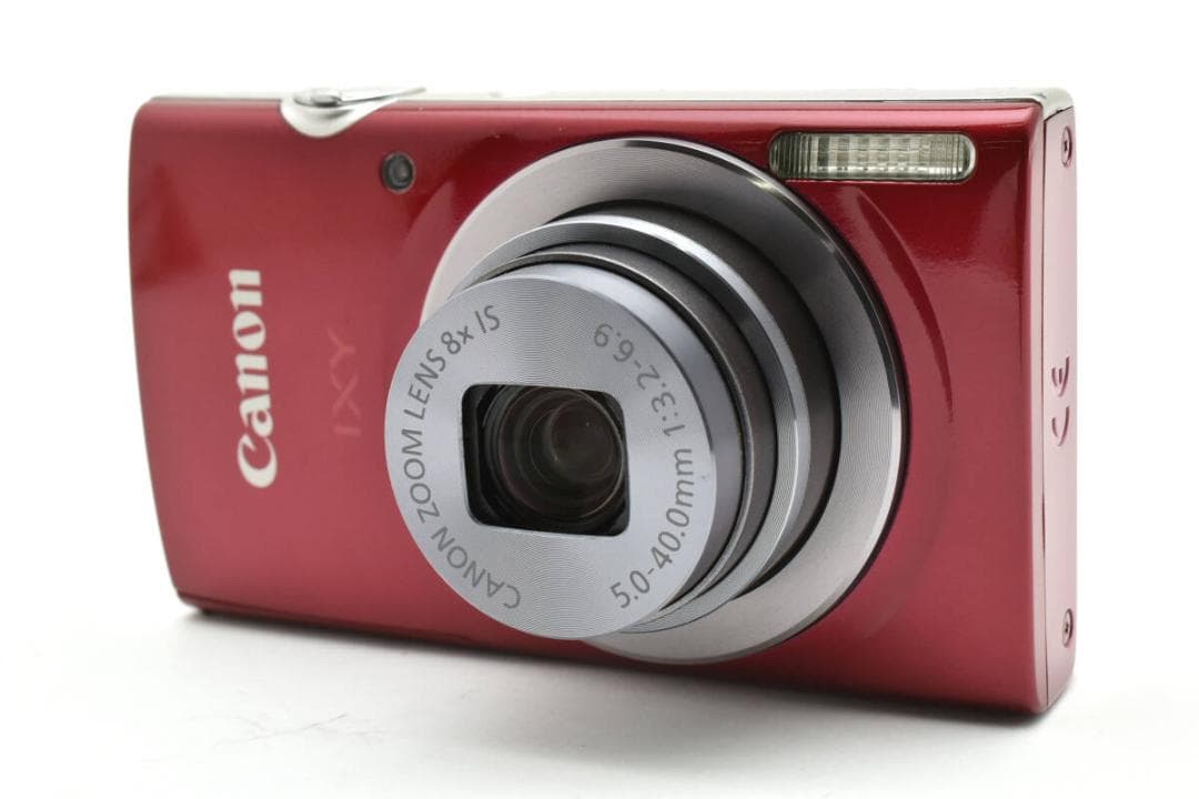 超美品 キヤノン IXY160 コンパクトデジタルカメラ レッド Canon