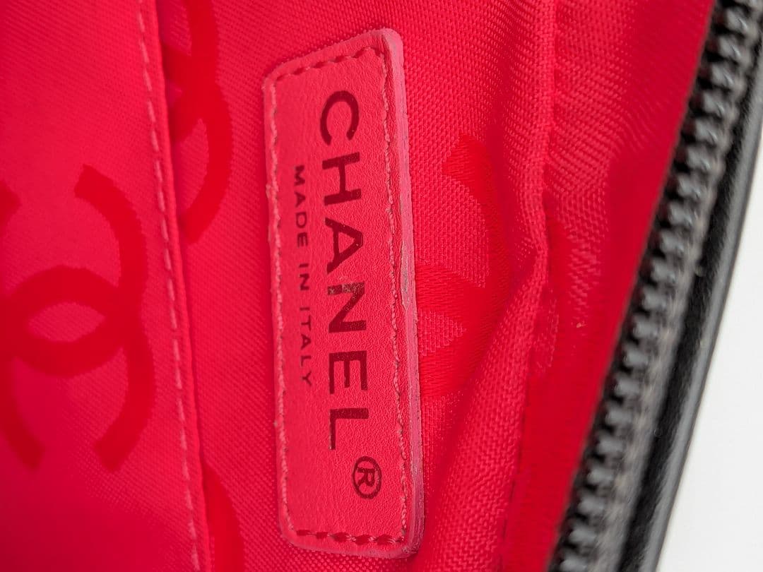 CHANEL シャネル カンボンラインココマーク ショルダーバッグギャランティ②