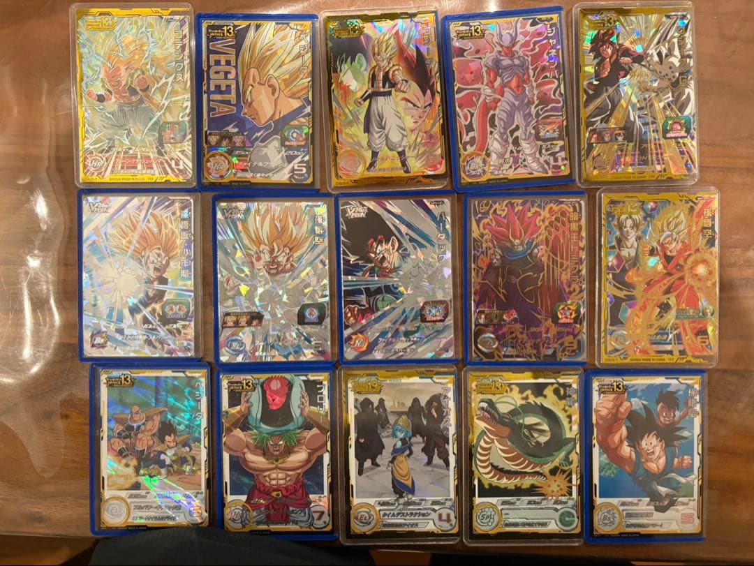 スーパードラゴンボールヒーローズカード16枚セット