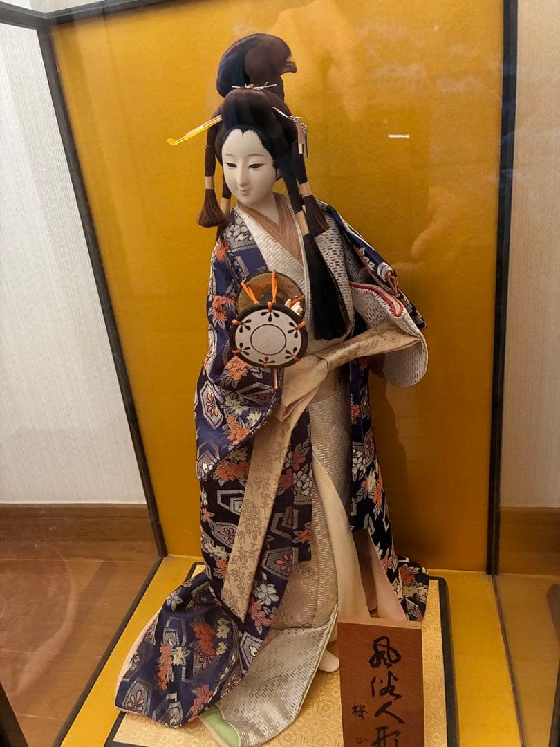 博多人形 ガラスケース付き