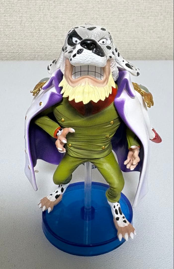 ニクスワンピース　フィギュア　ダルメシアン　海軍　中将　ワーコレ　海外　ガ