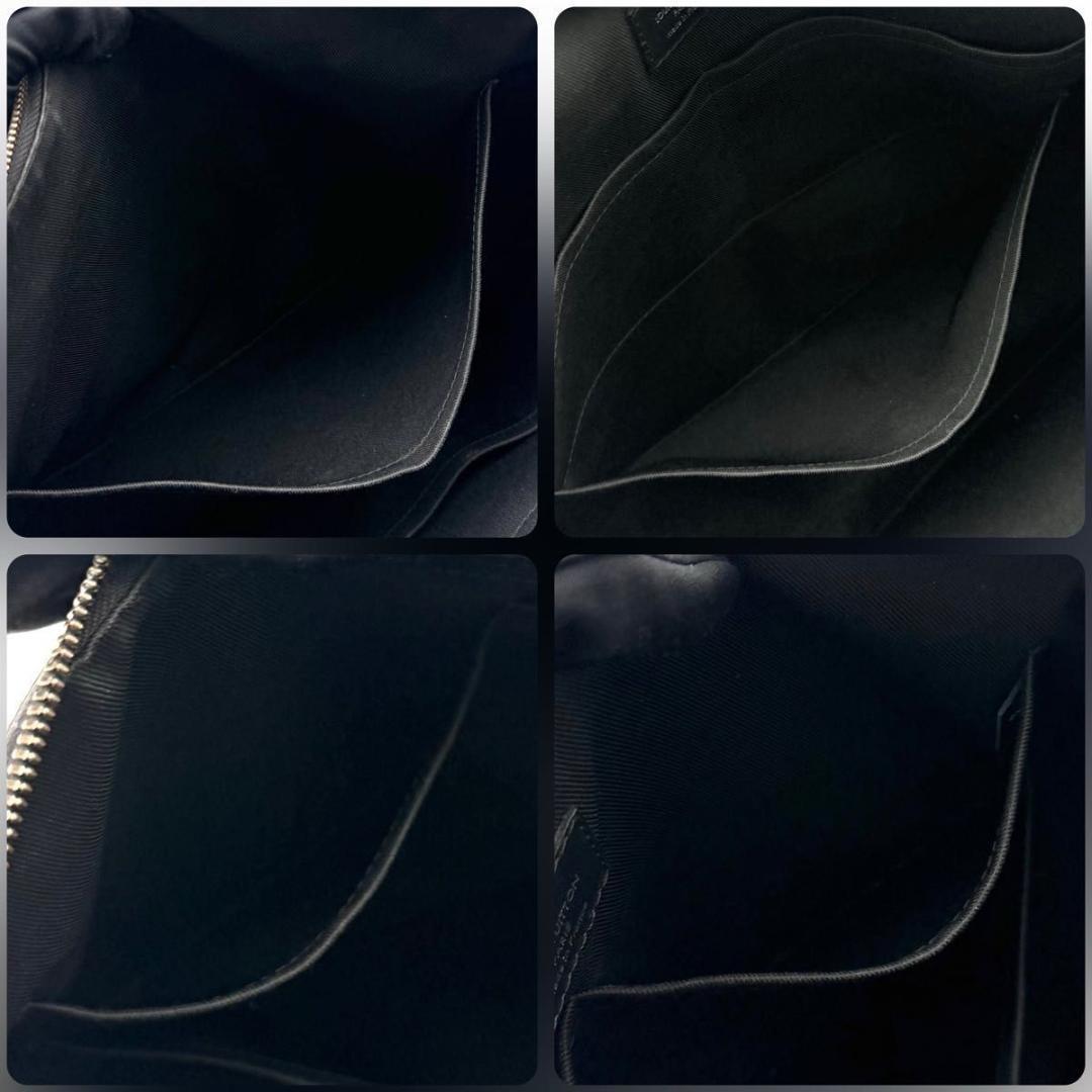 ルイヴィトン モノグラム エクリプス エクスプローラー ブリーフ ショルダー 黒