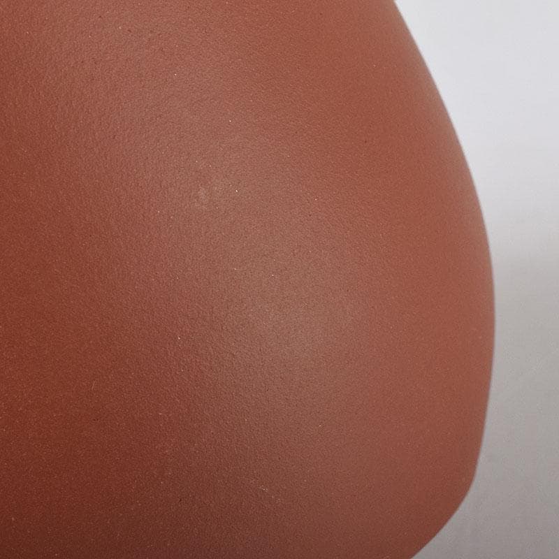 中国　中国宣興銘　紫砂　朱泥　宝瓶　急須　茶壷　V　R8342