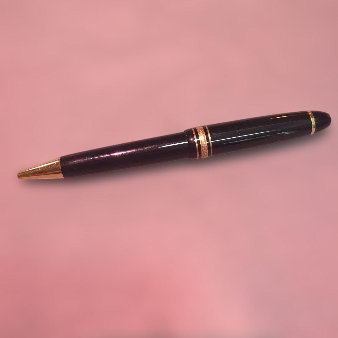 モンブラン　ボールペン 黒 ゴールド