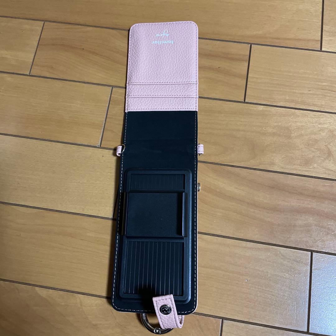 ファミリアコラボ　スマホケース　ajew マルチ対応サイズS