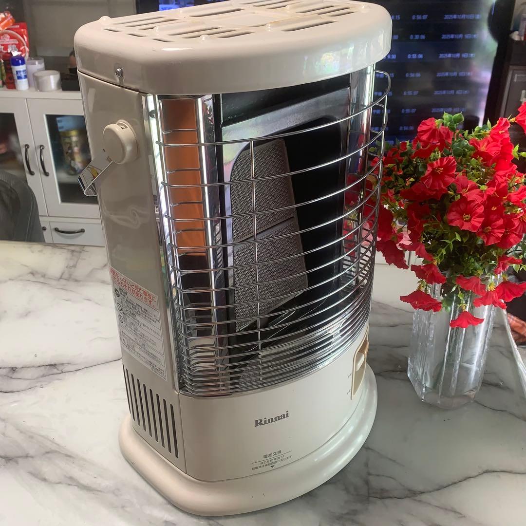 2020年　美品■遠赤外線ストーブ リンナイ 都市ガス R-852PMSⅢ■