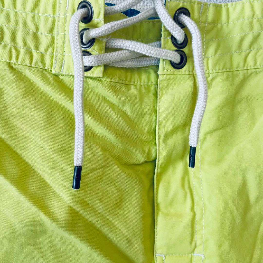 新品　ラルフローレン　街履きできるビンテージ感あふれる淡いレモンカラーショーツ