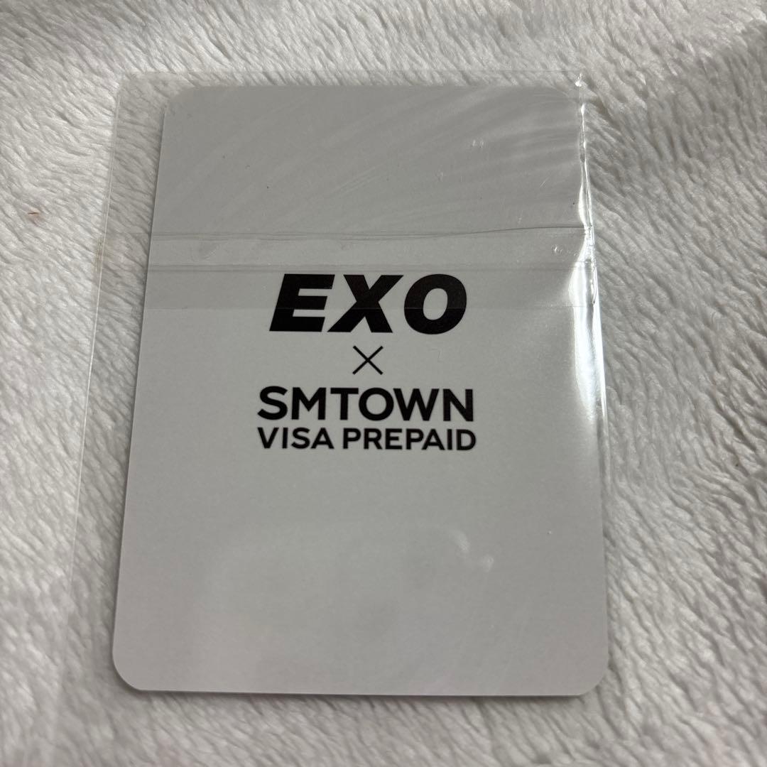 チャニョル EXO × SMTOWN VISA PREPAID 特典トレカ
