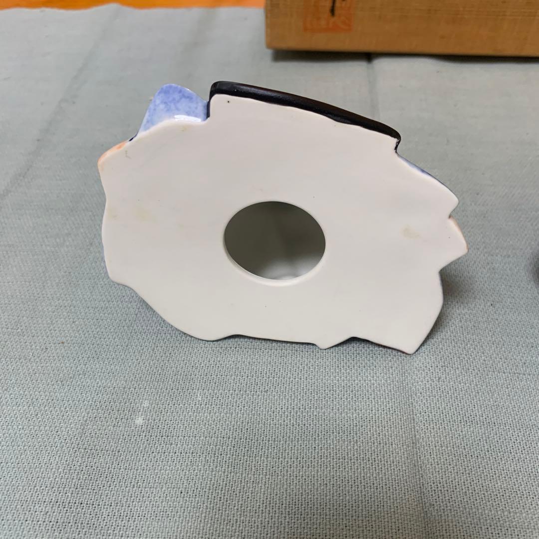 畑萬作　雛人形　置物