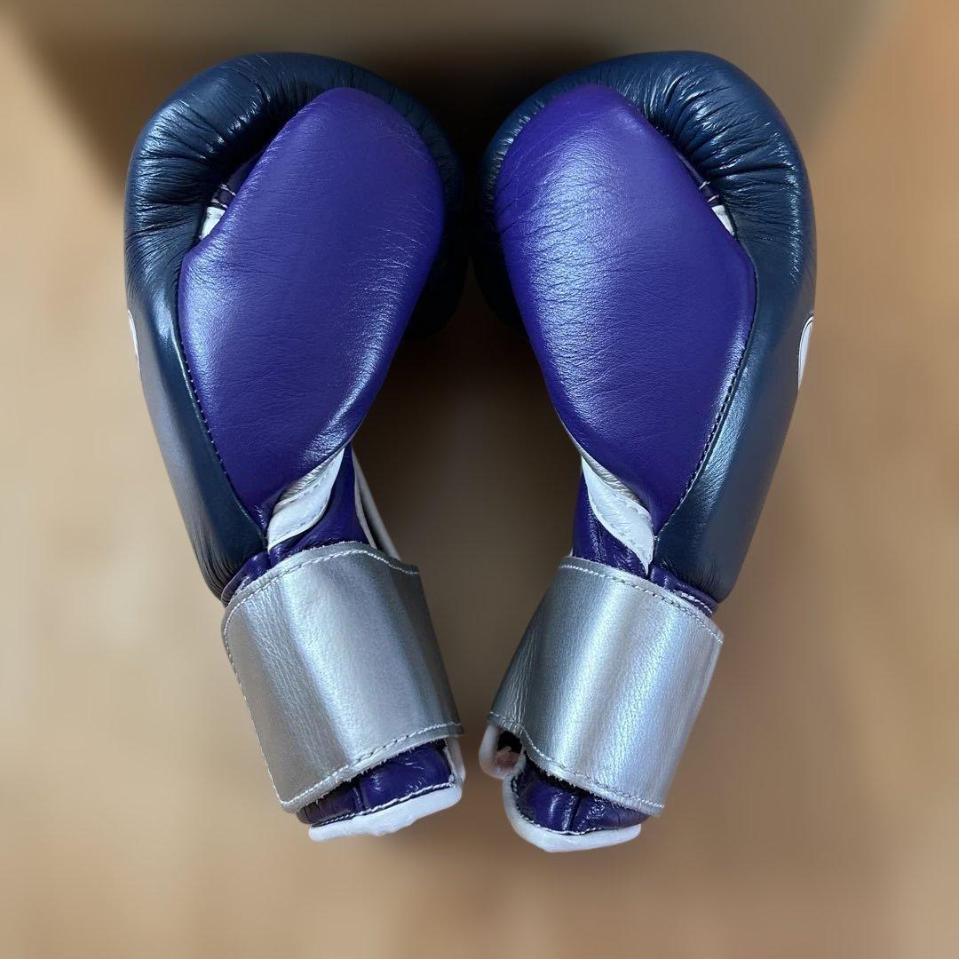 ウイニング Winning ボクシンググローブ 8オンス　ネイビー/シルバー