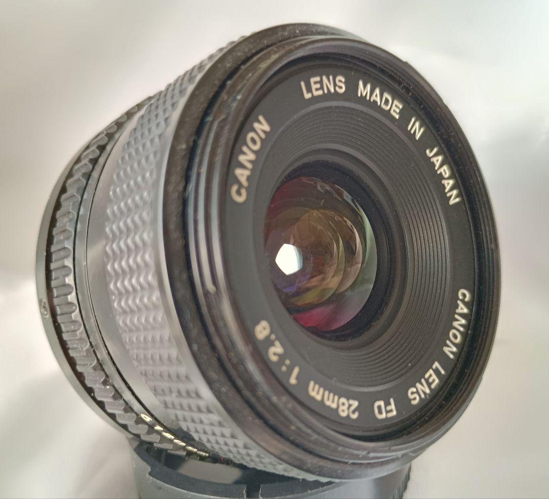Canon FD 28mm f/2.8 レンズ
