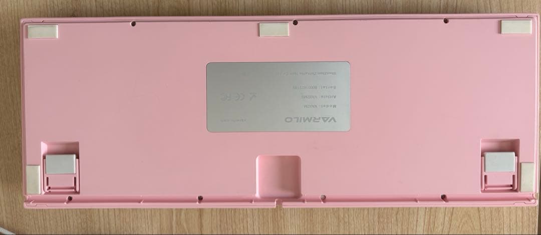 美品最安値Varmilo 桜キーボード　JIS配列　銀軸