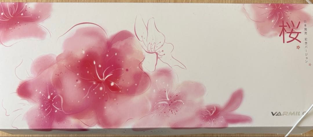 美品最安値Varmilo 桜キーボード　JIS配列　銀軸