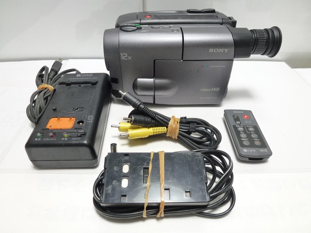 野口　動作品　ソニーSONY ビデオカメラレコーダー CCD-TRV60