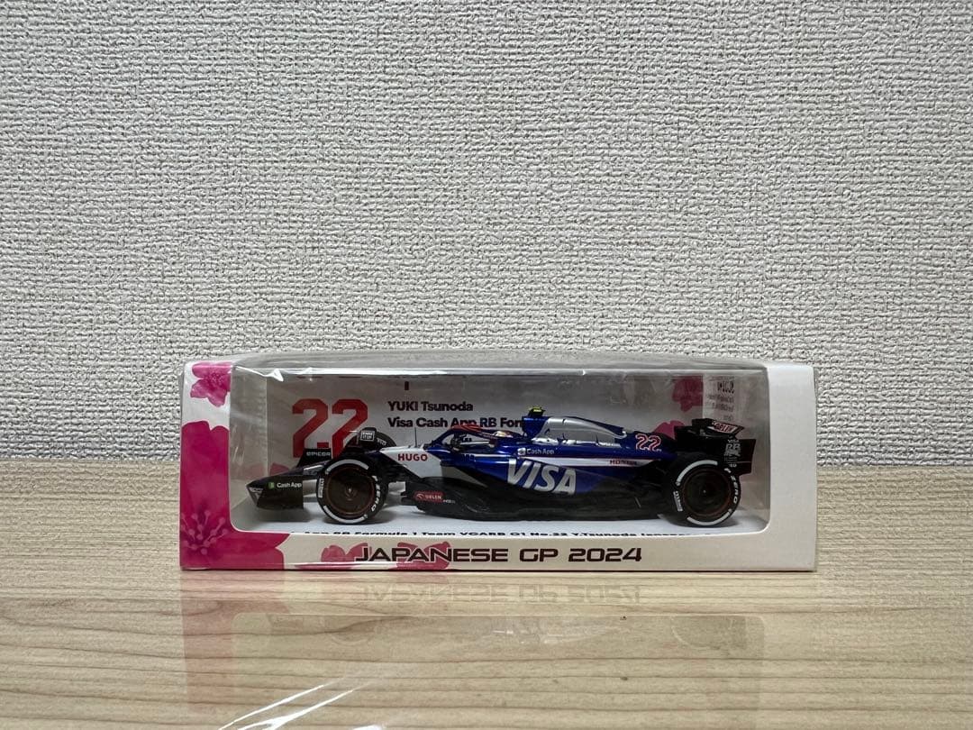 F1 日本GP 角田裕毅　2024 & 2025 鈴鹿サーキット限定モデルカー