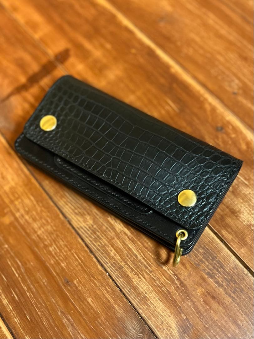 トラッカーウォレット TW-01 MARYAM社 ホースバット クロコダイル