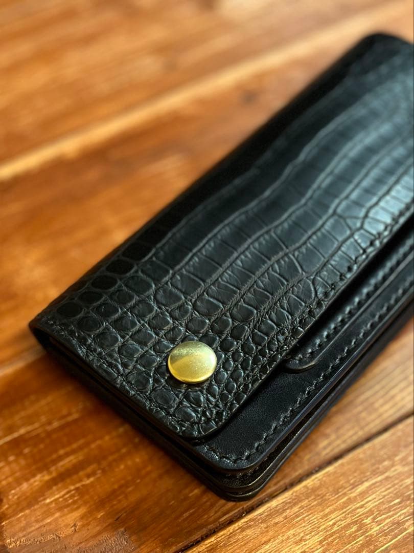トラッカーウォレット TW-01 MARYAM社 ホースバット クロコダイル