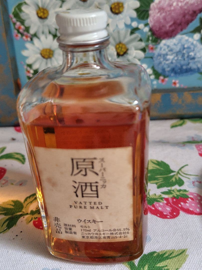 スーパーニッカ　原酒　VATTED ピュアモルト　170ml ニッカウヰスキー