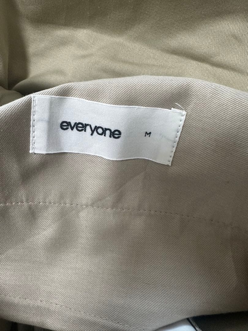 パンツ everyone belted easy pants BEIGE M