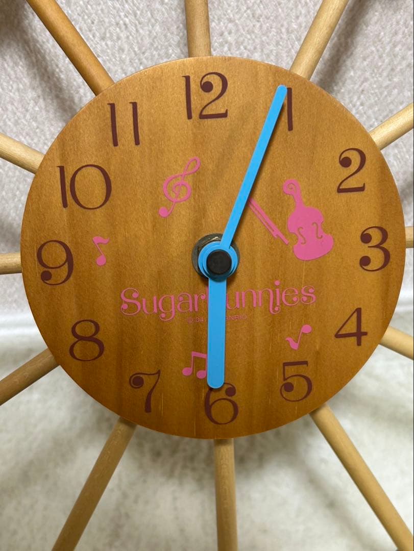 シュガーバニーズ 壁掛け時計 激レア サンリオ