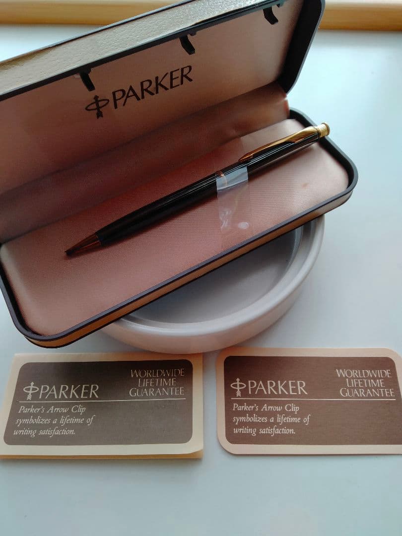 PARKER ソネット ガンメタルストライプシャーペン フランス製　廃盤品　希少