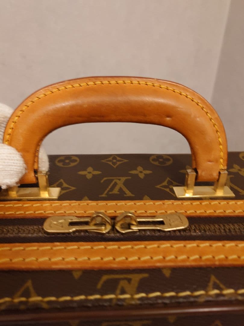 ルイヴィトン モノグラム ストラトス 50 M23238 レザー トランク