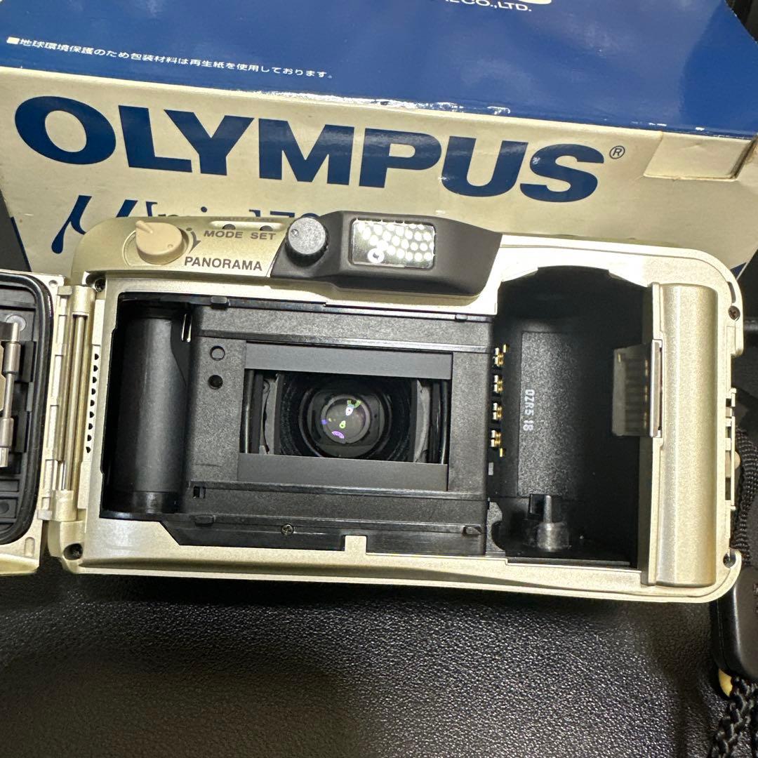 美品　OLYMPUS μ[mju:] ZOOM 130 動作確認済　元箱箱付き