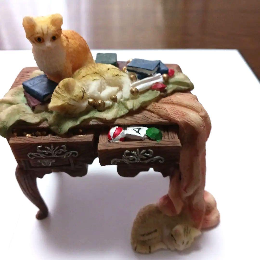 激レア　アンティーク　ネコたちの飾り物　4点