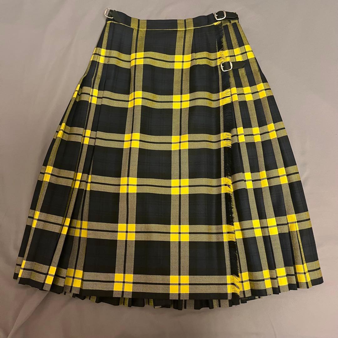 O'NEIL OF DUBLIN タータンチェック アコーディオンキルトスカート