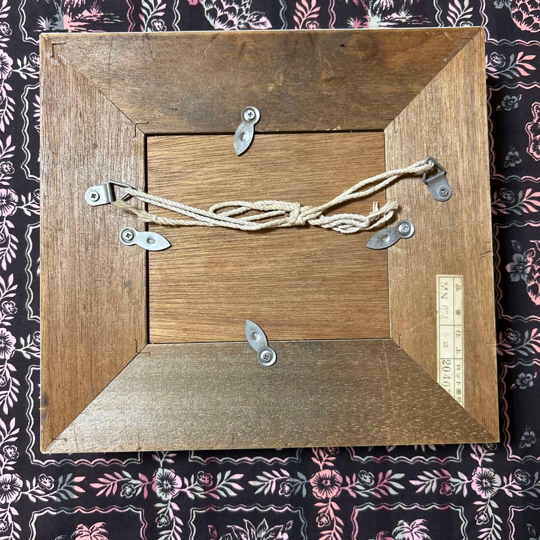 七宝焼  赤富士  工芸品  日本画