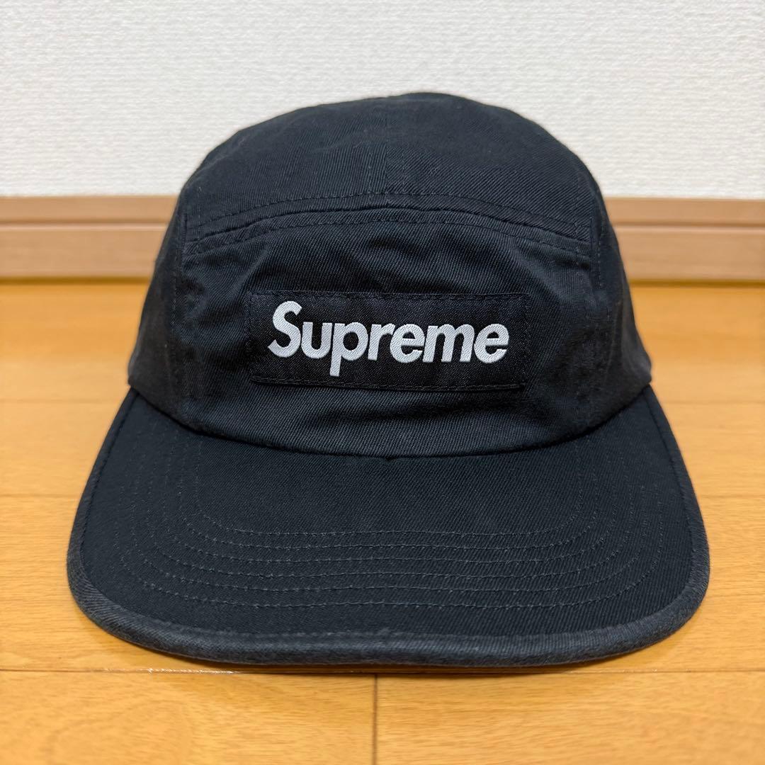 帽子 Supreme Washed Chino Twill Camp Cap 24aw
