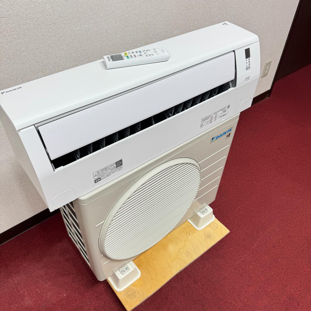 東京23区配送無料　超美品ダイキンエアコン2.2kw　6畳用　使用期間3か月