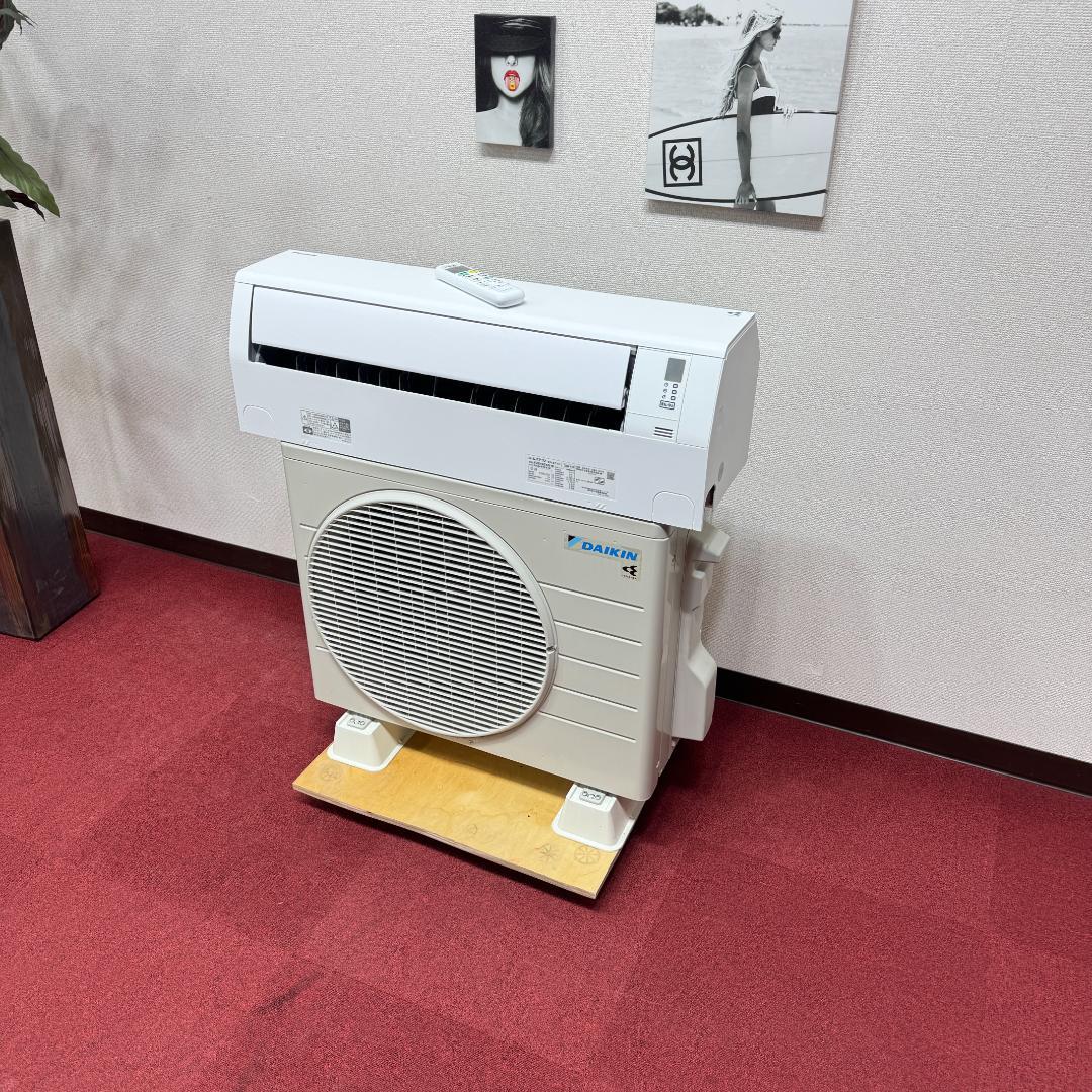 東京23区配送無料　超美品ダイキンエアコン2.2kw　6畳用　使用期間3か月
