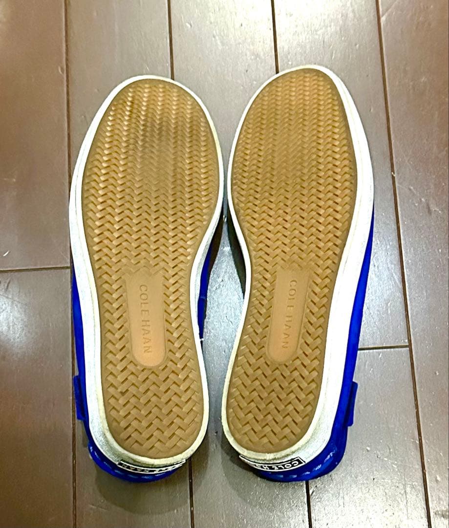 年末値下げ‼️Cole Haan モカシン 青スリッポン